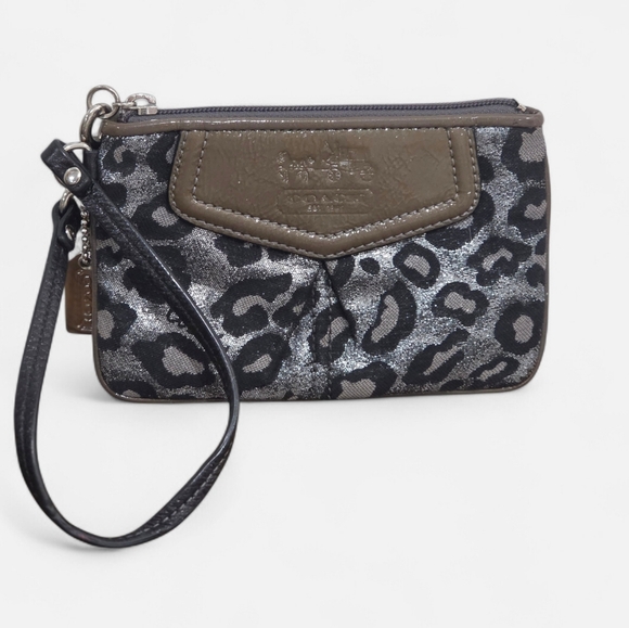 Coach Handbags - Coach Ocelot Wristlet Wallet